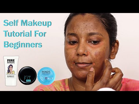 Self party makeup/ Affordable makeup for beginners/Self Makeup