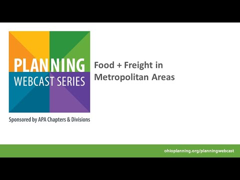 Food + Freight in Metropolitan Areas