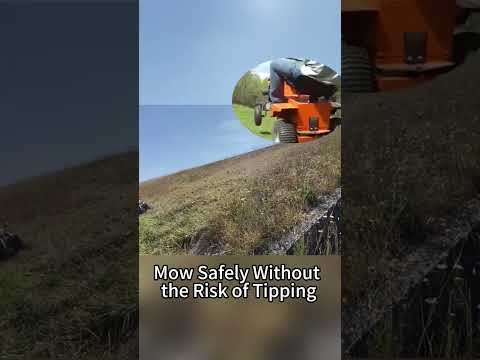 Mowrator RC Robotic Mower for Slopes