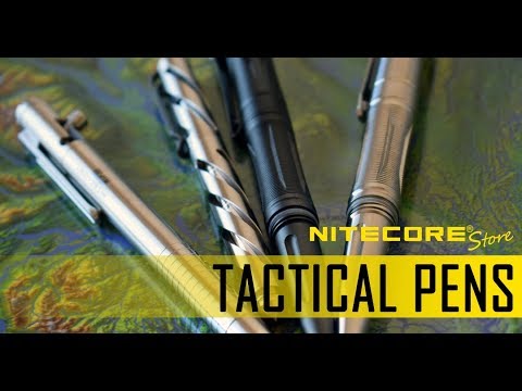 NITECORE NTP Tactical Pen Series - NTP10 NTP20 NTP21 NTP30 - Everyday Carry Pens