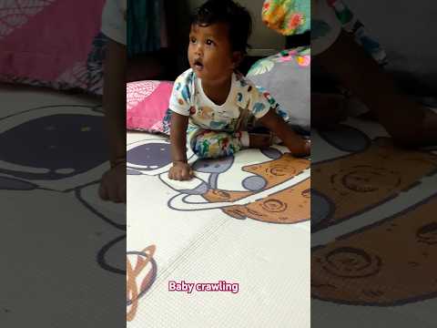 Baby crawling #shorts #ytshorts #new born baby #viralvideo #viralshorts #crawling development