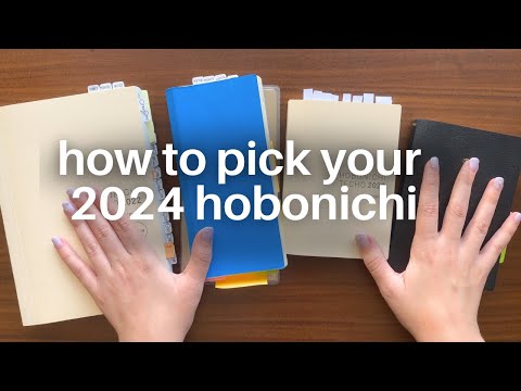 Beginners guide to buying a Hobonichi planner