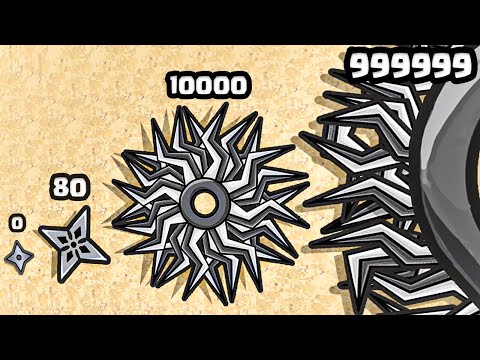 Upgrading a Shuriken to MAX LEVEL