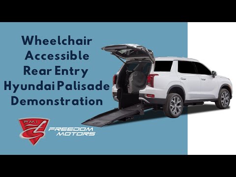 Hyundai Palisade Accessible SUV Demonstration | Only From Freedom Motors USA