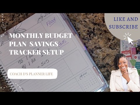 Simple Monthly Budget Plan Tracker| Budgeting for Kids, Daycare and Inflation