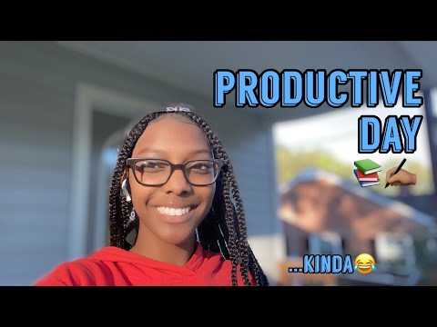 a (slightly) productive day with me || cameryn ayanna