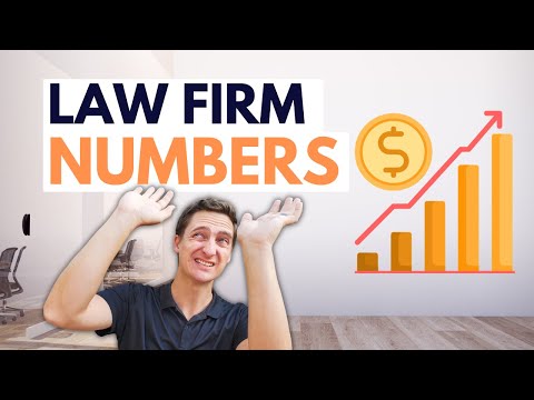 Numbers to track for LAW FIRM PROFIT