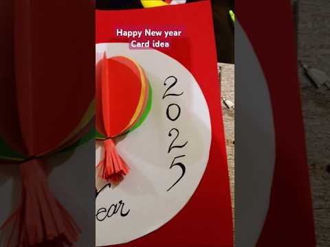 DIY New Year Paper Card#shorts#art#diy#viralvideo