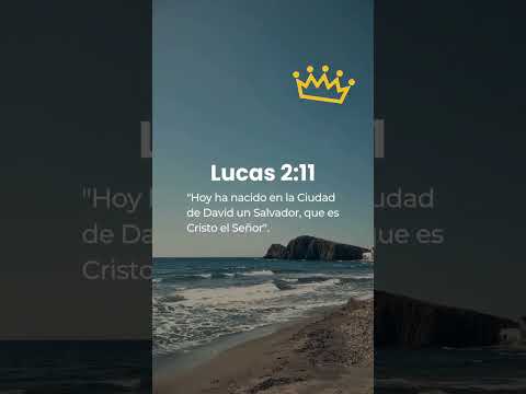 Hoy a nacido en la Ciudad de David un Salvador, que es Cristo el Señor".Lucas 2:11#salvación 