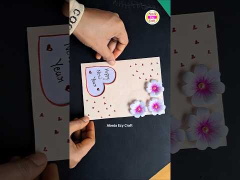 New year card 2025 | Happy new year 2025 #shorts #diy #newyear2025 #shortsvideo