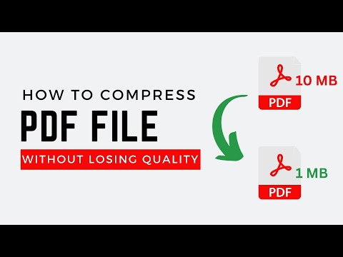 How To Compress/Reduce PDF File Size Without Losing Quality