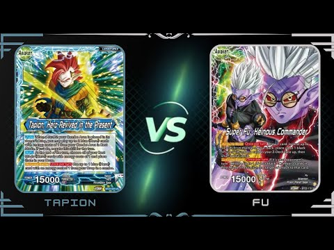 Tapion vs Fu : Dragon Ball Super Masters Set 24 Locals