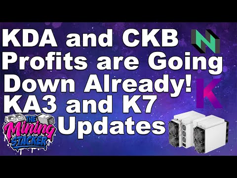 KDA and CKB Profits are going down? Buying an Antminer Ka3 or K7 ASIC Crypto Miner ,Watch this First