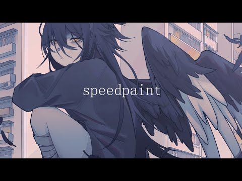 magpie ✦ speedpaint【CLIP STUDIO PAINT】