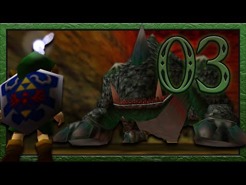 The Legend of Zelda: Ocarina of Time - 03: Dodongo's Cavern - Full Game Walkthrough / Longplay (4K)