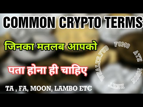 Common Crypto Terms In Hindi: You Should Need To Know. FUD,FOMO,BULLISH, BEARISH, ATH, Popular Terms