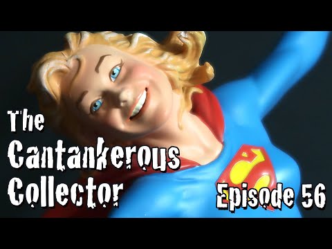 Episode 56: SUPERGIRL Superhero Pinup Girl Figure Statue from 2010 Video Review SUPERMAN DC Comics