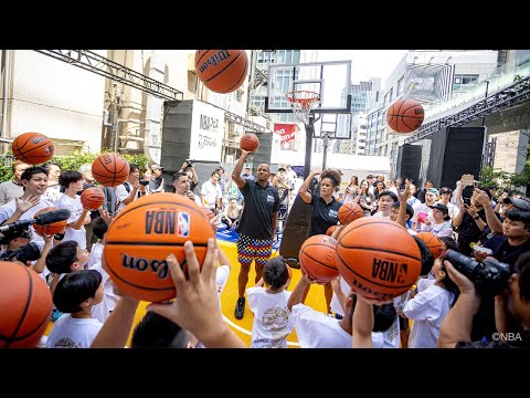 [RNN]NBA FES in JAPAN開催！バスケからモバイルへ広がる楽天シナジー