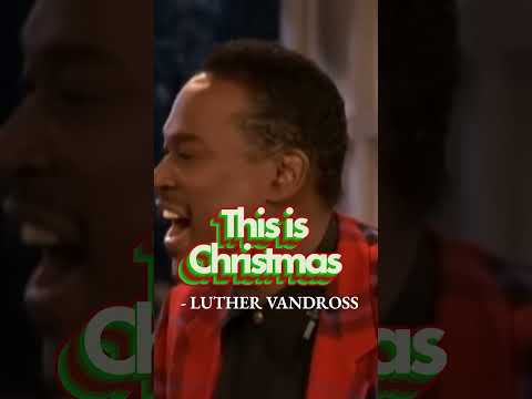 Enhance your holidays with Luther's classic "This is Christmas" 🎄