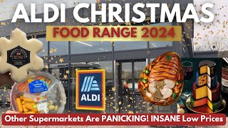 🤯 ALDI CHRISTMAS FOOD 2024: Luxury for HALF THE PRICE?! Run Don't Walk ! VLOGMAS