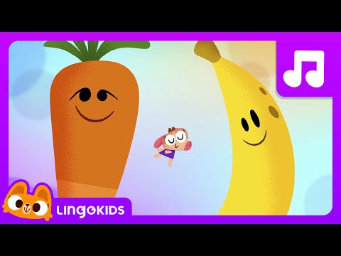 FRUITS and VEGETABLES Song for Kids 🍌🍅🥬 Song for Kids | Lingokids