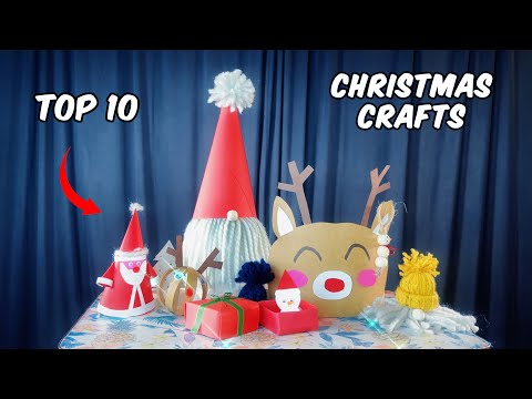 10 EASY CHRISTMAS CRAFTS FOR THE WHOLE FAMILY