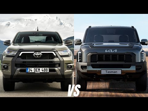 2025 Kia Tasman vs. 2024 Toyota Hilux: Which Pickup Reigns Supreme?