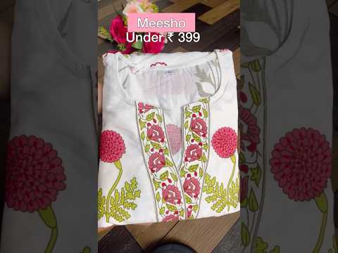 Meesho kurta set haul #shorts #youtubeshortsvideo #meeshofind #meeshohaul o