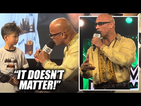 The Rock's Panel At WWE World Will Never Be Forgotten