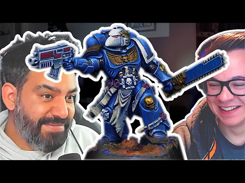 I Painted a Space Marine for an ACTUAL Space Marine!    ft. Rahul Kohli