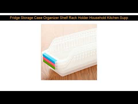 Fridge Storage Case Organizer Shelf Rack Holder Household Kitchen Supply