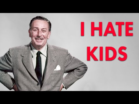 Walt Disney Hates Kids | Forgotten History