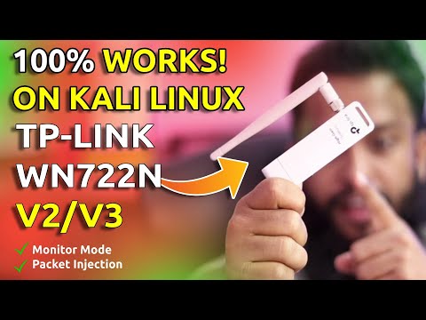 How To Use Tp-Link WN722N V2/V3 on Kali Linux ( 100% Works )