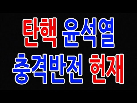 탄핵 윤석열 충격 반전 헌재