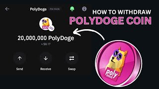 PolyDoge Airdrop - How To Withdraw PolyDoge To Trust Wallet #polydoge