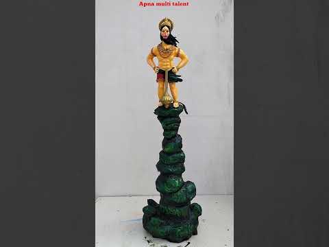 बजरंगबली मूर्ती बनाने सीखें || How to make Bajrangbali || hanuman murti making 2024