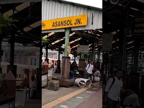 ASN, Asansol Junction railway station #Indian Railways station #shorts