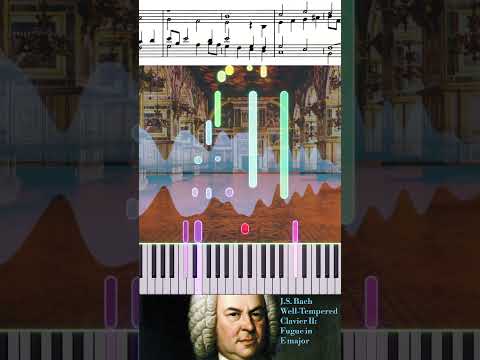 This #Bach fugue inspired Mozart's final symphony #piano #classicalmusic #baroque