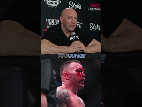 Dana White: Colby Covington 'wasn't too pissed' about cut stoppage at UFC Tampa