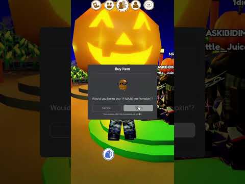 Item FREE UGC! is 'A-MAZE-ing Pumpkin" in MeepCity ROBLOX.