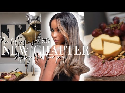 NEW CHAPTER | He don’t let me go? GRWM for New Year’s gathering, charcuterie board, setting goals…