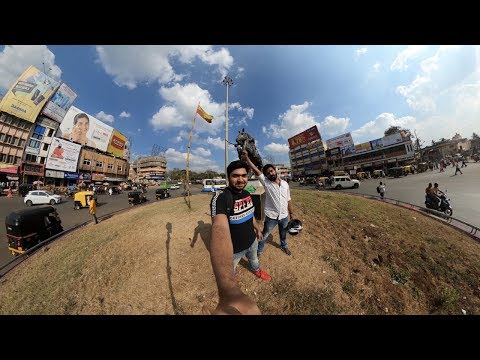 HUBBALLI IN 360 | FUNNY 🤣 UNBOXING 360 Gopro MAX | THEGEEKINDIA