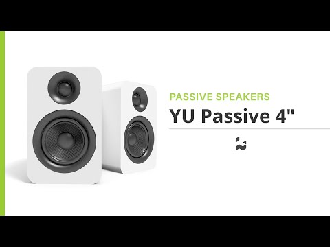 Passive Bookshelf Speakers - Kanto YU Passive 4"