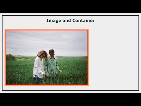 Style a Container Border to Nicely Fit the Image Inside