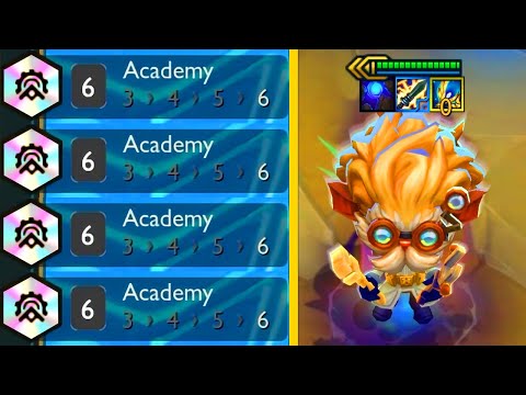 6/6 ACADEMY HEIMERDINGER 3 STAR SHOULD BE ILLEGAL ⭐⭐⭐ TFT SET 13