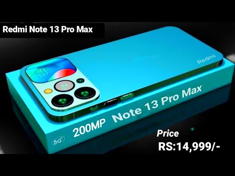 Redmi Note 13 Pro Max - 6000mAh Battery, 250Camera, 5G, 8K, 24GB Ram,512GB, Hand's On, Get a Website