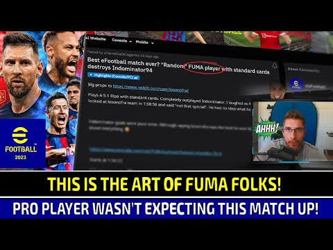 [TTB] THE WAY EFOOTBALL IS MEANT TO BE PLAYED! - PRO PLAYER "DESTROYED" BY MANUAL PLAYER?!