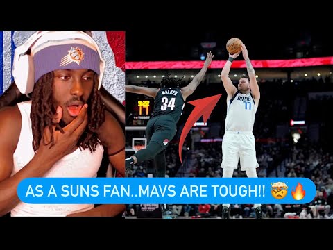 Reaction To Mavs Vs Blazers Highlights!!