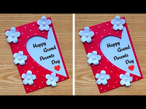 DIY : Grandparent's Day Greeting Card |Happy Grandparents Day Card |Grandparents Day Card Ideas 2024