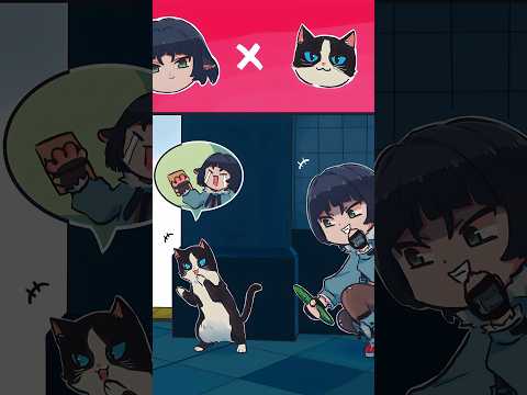 Zhu Yuan,Qingyi,Seth And Jane Doe Vs The Cat 🐱 [ Zenless Zone Zero Comic ]